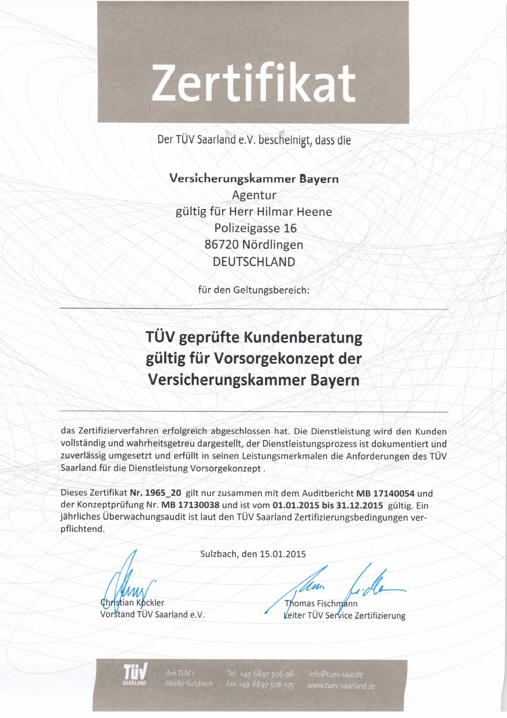 TÜV geprüftHilmar Heene Versicherungen
Versicherungskammer Bayern Servicebüro Geschäftsstelle 86720 Nördlingen Kuhgasse 2
www.heene-versicherungen.de, Versicherungskammer Bayern, bayerische Versicherungskammer, Generalagentur Hilmar Heene, Sparkasse Nördlingen, Sparkasse, Servicecenter Ries, Donauwoerth, Noerdlingen, Sparkasse, Landesbrand, Versicherung, Kuhgasse 2, Wolf Versicherungsbüro